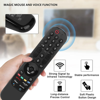 AN-MR21GA Voice and Magic Remote Control Function TV Replacement for LG TV