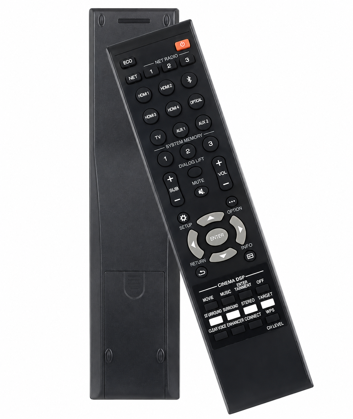 Yamaha Sound System YSP-5600 YSP-5600BL Replacement Remote Control Bar RC60 FSR145 ZR15250