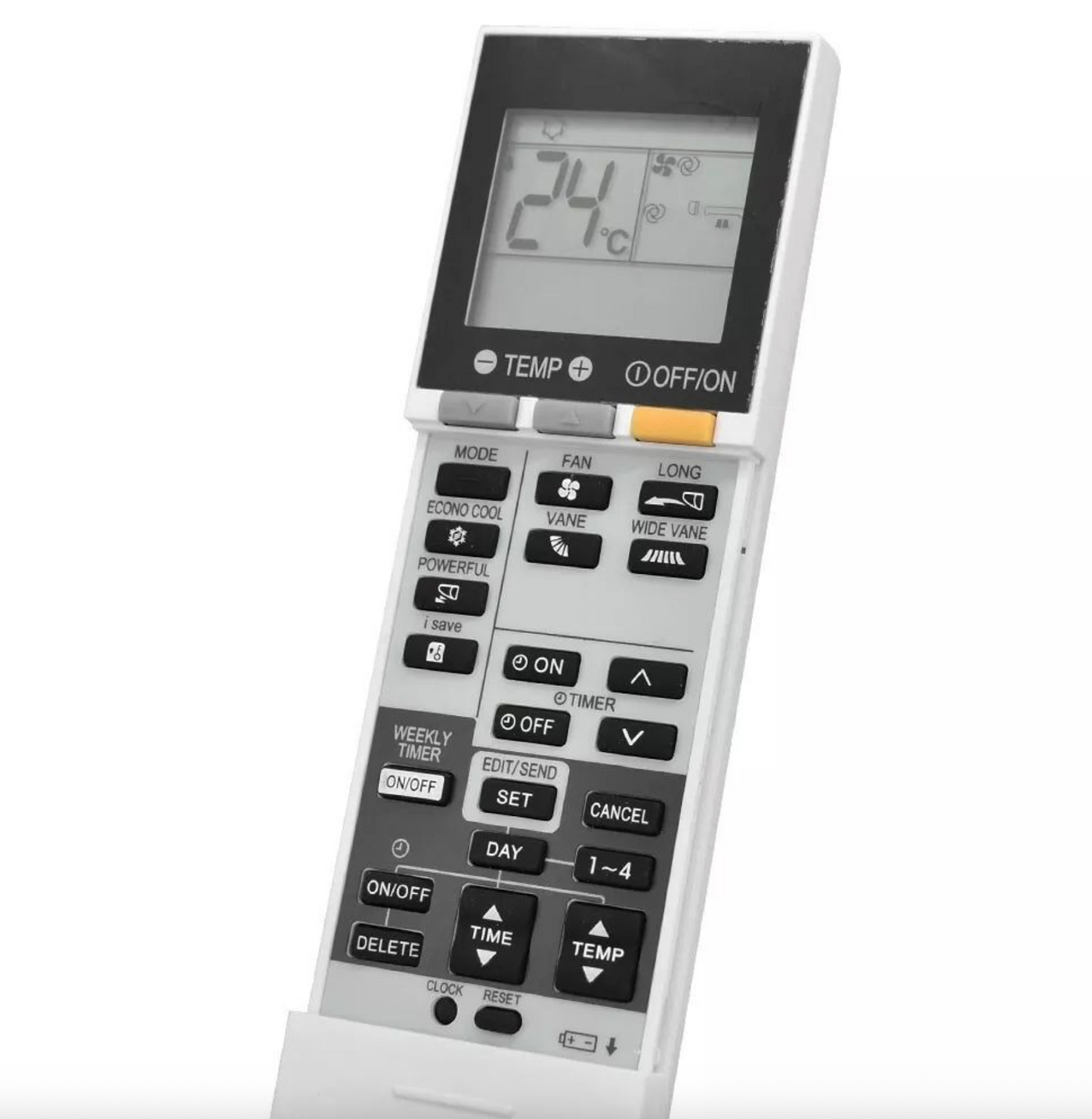 Mitsubishi Air Conditioning Remote Control SG18D Universal Replacement For AC Mitsubishi Electric E12J61426 SG13A SG20B SG15H TPKFYP004LM140A TPKFYP006LM140A