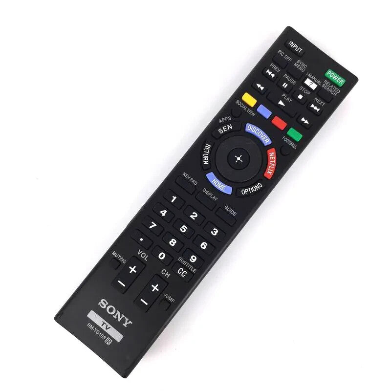 Sony RM-YD103 Universal TV Remote Control Replacement With Netflix Button