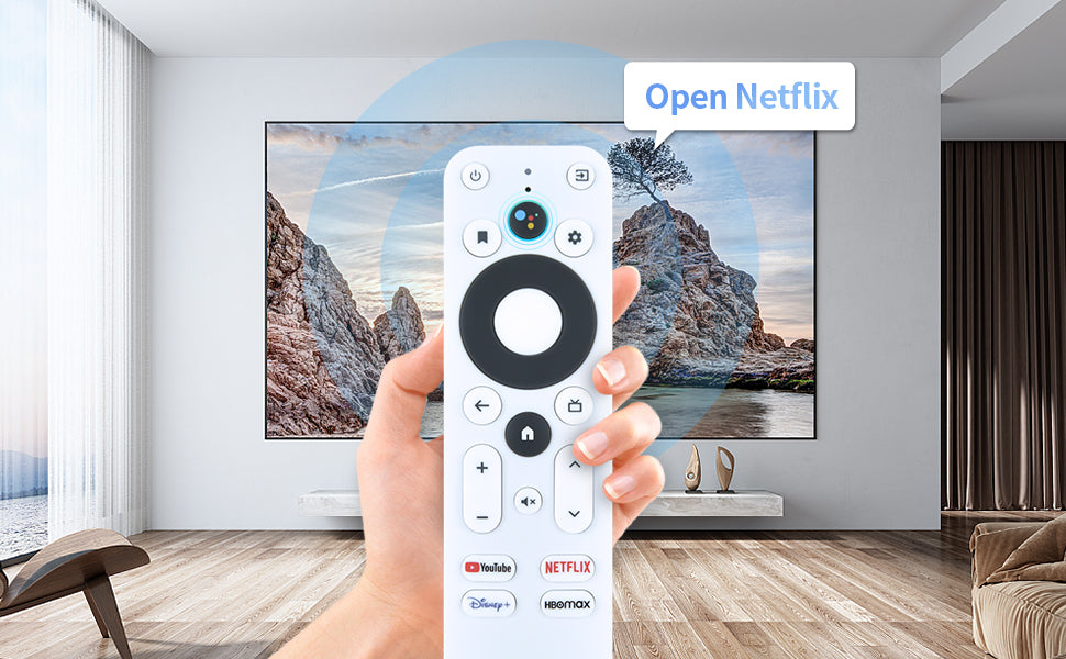 Triangled Android Remote Android Onn 4K HD Voice Control TV Remote Controller Replacement – The ...