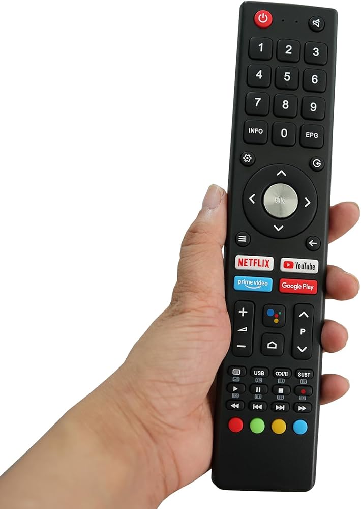 CHiQ TV Remote Voice Control Replacement GCBLTV02ADBBT CHiQ 9 Series TV Remote