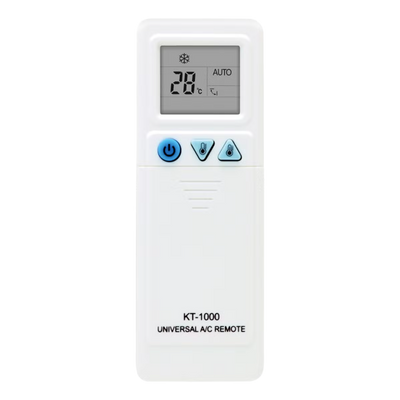 KT1000 AC Remote Universal For All Brands Compatible Air Conditioner Replacement