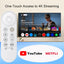 Replacement Voice Remote Control for Chromecast with Google TV 4K/HD, for Google TV Streamer 4K