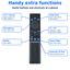 Samsung BN59-01357A Cell Battery Rechargeable Solar QLED TV Replacement Remote