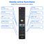 CHiQ Smart 4K UHD TV Remote Replacement Control for Changhong Google TV