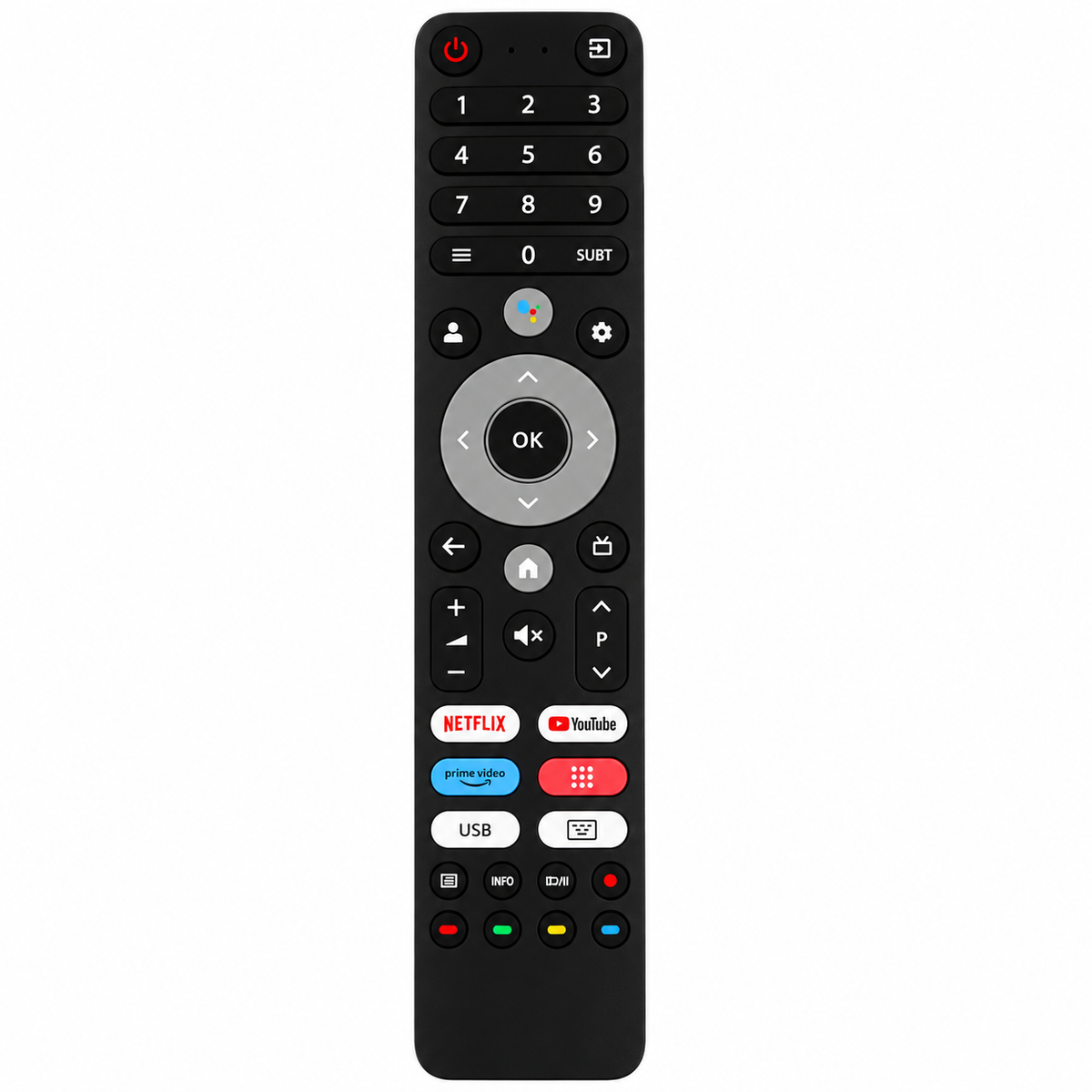 CHiQ Kogan OLED TV L32G7B L32QM8G L32QM8 Voice Control TV Remote Replacement L40QH7G U43QM8E U43QM8V U50QM9K RCU090