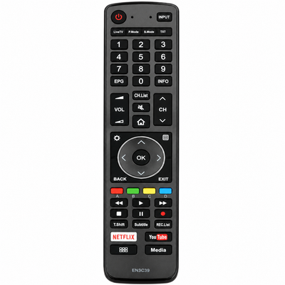 EN3C39 Hisense Universal Remote Control Replacement for Hisense Smart TV