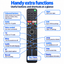 Sony RMF-TX500U Voice Remote Control UHD Smart TV Remote Netflix Google Play