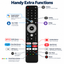 L32G7B CHiQ Google Voice Assistant Smart TV Remote Control Replacement for Changhong OLED TV