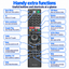Sony RMF-TX310U Remote Control for Sony 4K Smart TV Voice Control Netflix