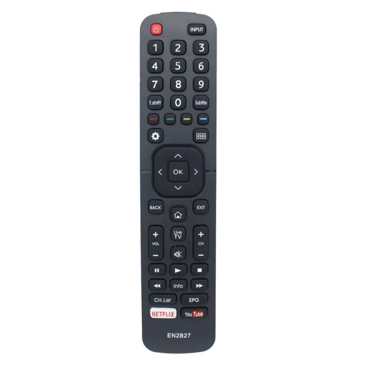 Hisense EN2B27 Remote Replacement Universal Control For Hisense Smart TV