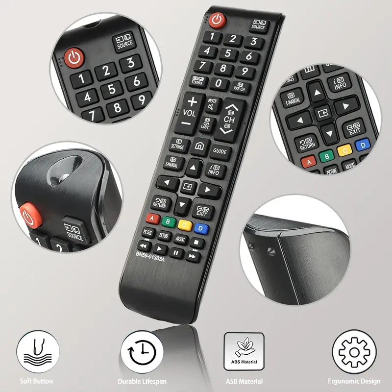Samsung BN59-01303A Remote Control for Samsung TV UE40NU7125 UE43NU7090 UE49NU7105 UE55NU7093 UE55NU7096