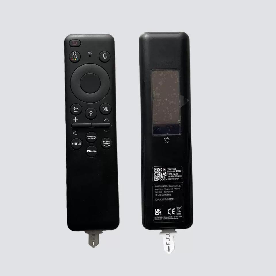 BN59-01380K Solar Remote Voice Rechargeable Control TM2560E Samsung Ultra HDR 4K 8K Neo QLED Crystal TV