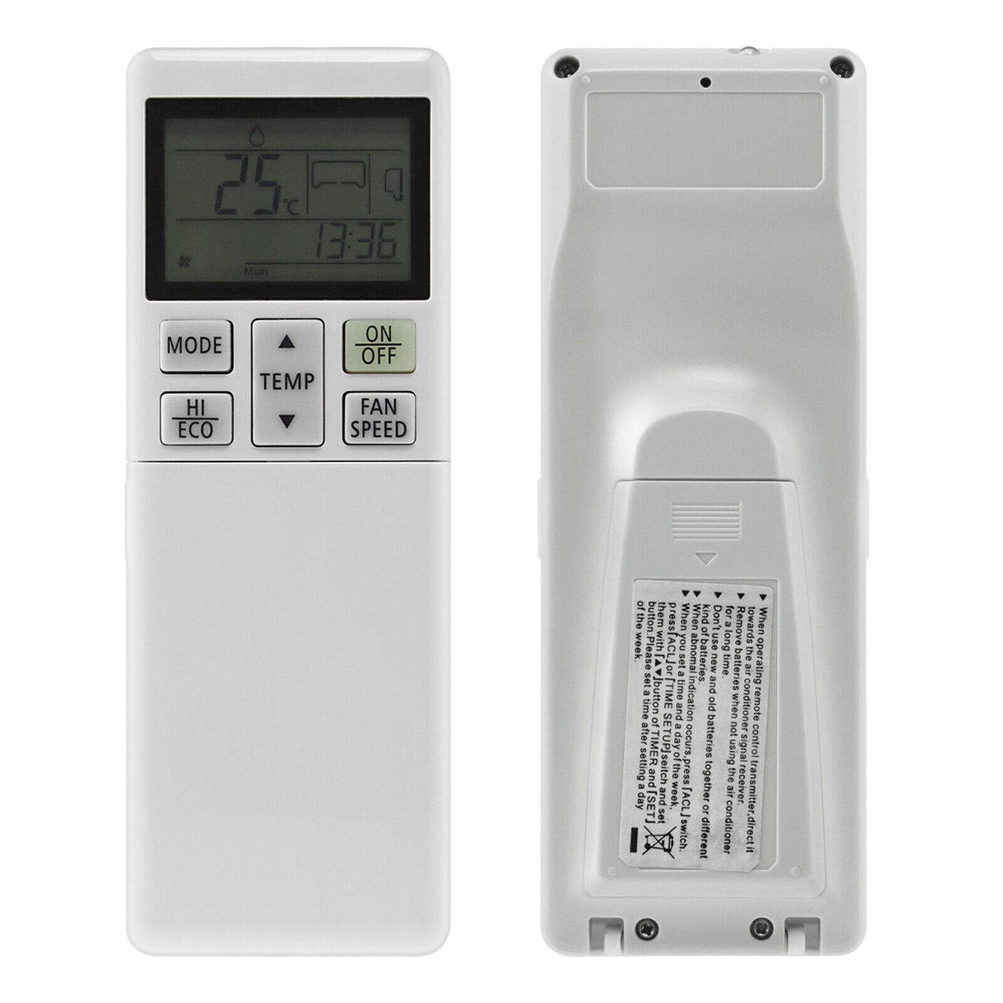 RLA502A720 Mitsubishi AC Remote RLA502A700B Air Conditioner Control Replacement Electric RLA502A700L RLA502A700S