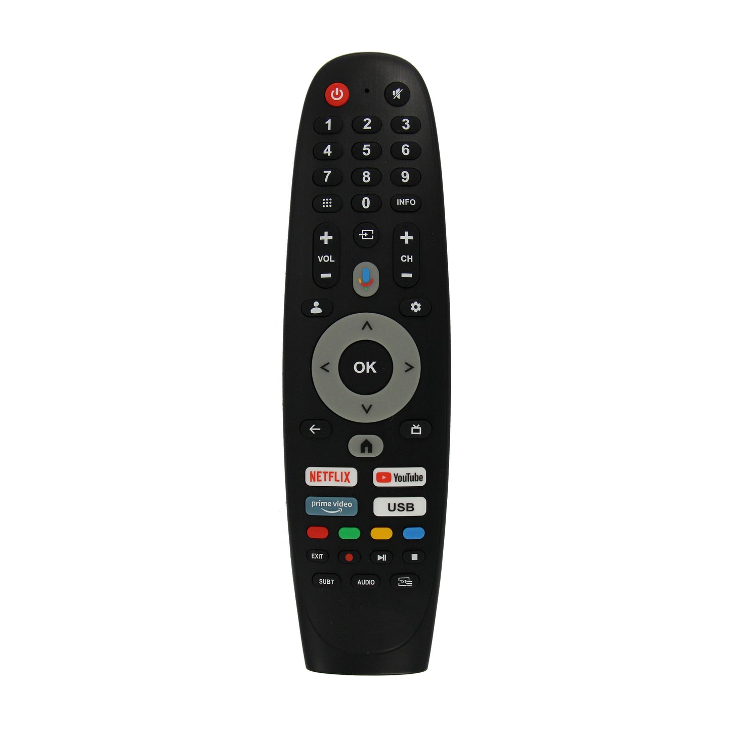 RCKGNTV005 Kogan TV Remote Control RCKGNTVV007 Compatible With Kogan CAIXUN, Modern, RCA, BLAUPUNKT Smart TV IR