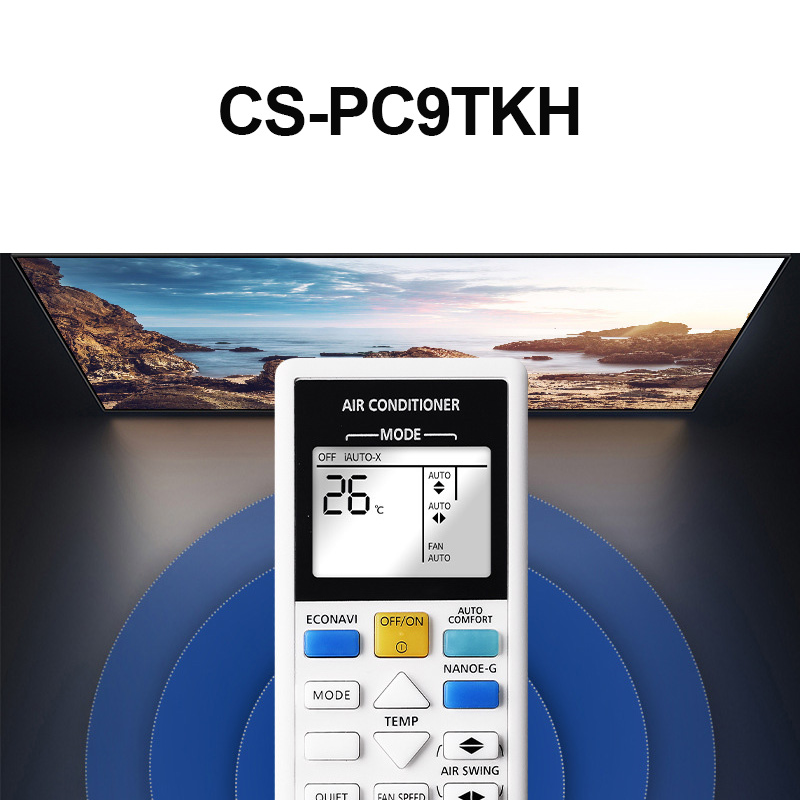 Panasonic CS-PC9TKH Air Conditioner Remote Multifunctional Universal AC Panasonic Wireless Control