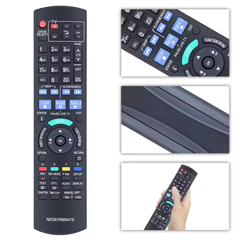 Panasonic DVD Player Recorder Remote Replacement Blu-Ray Disc Remote Control