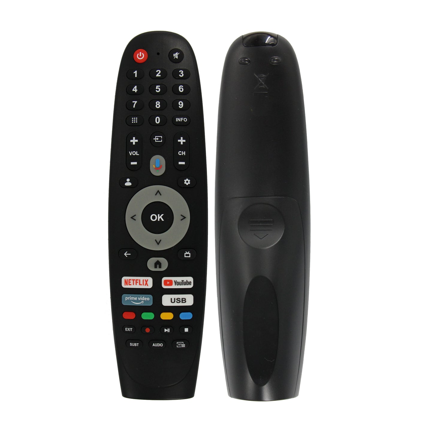 RCKGNTV005 Kogan TV Remote Control RCKGNTVV007 Compatible With Kogan CAIXUN, Modern, RCA, BLAUPUNKT Smart TV IR