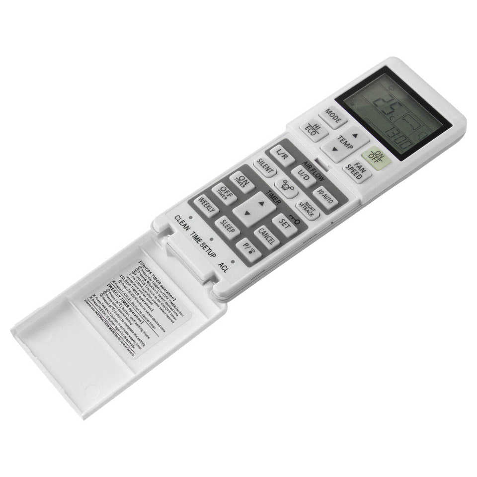 Mitsubishi RLA502A700B Air Conditioner Remote Control Replacement For AC Mitsubishi Electric RLA502A700L RLA502A700S Controller