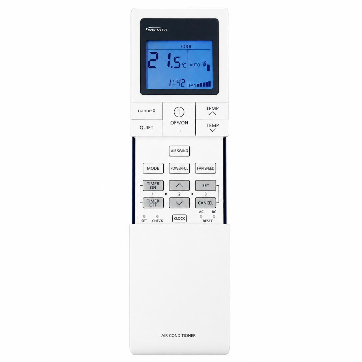 ACXA75C13500 Panasonic AC Remote A75C13500 A75C14800 Air Conditioner Controller