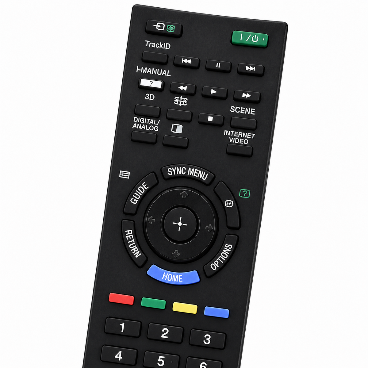 RM-GD019 Sony TV Universal Remote Control Replacement for All Sony TVs