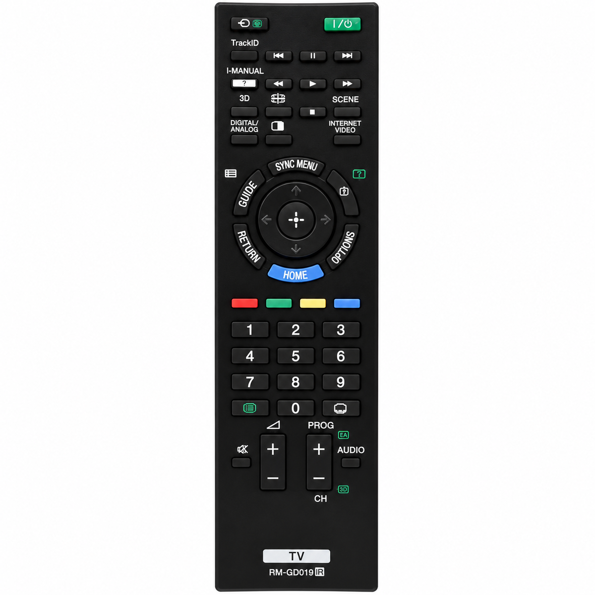 RM-GD019 Sony TV Universal Remote Control Replacement for All Sony TVs