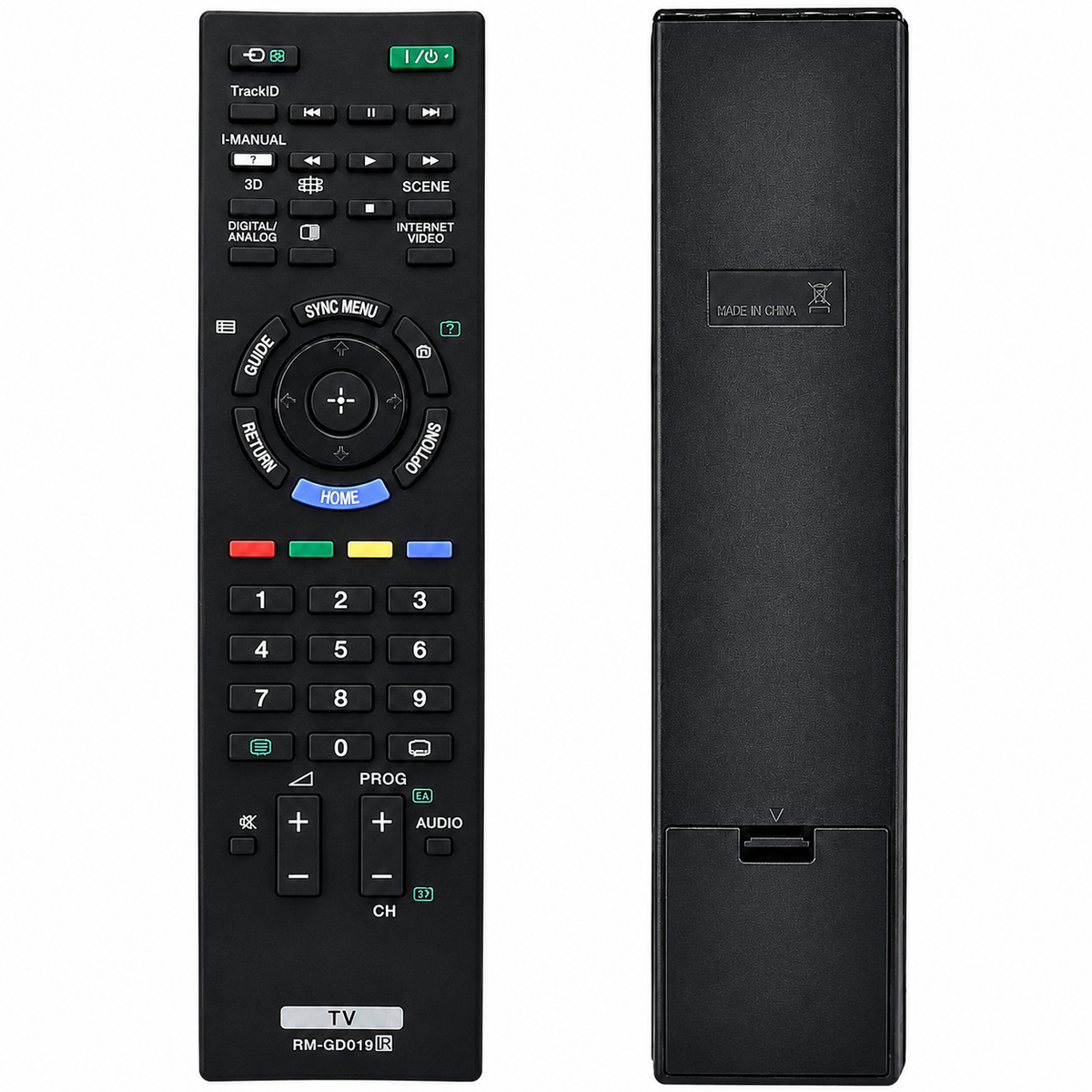 RM-GD019 Sony TV Universal Remote Control Replacement for All Sony TVs