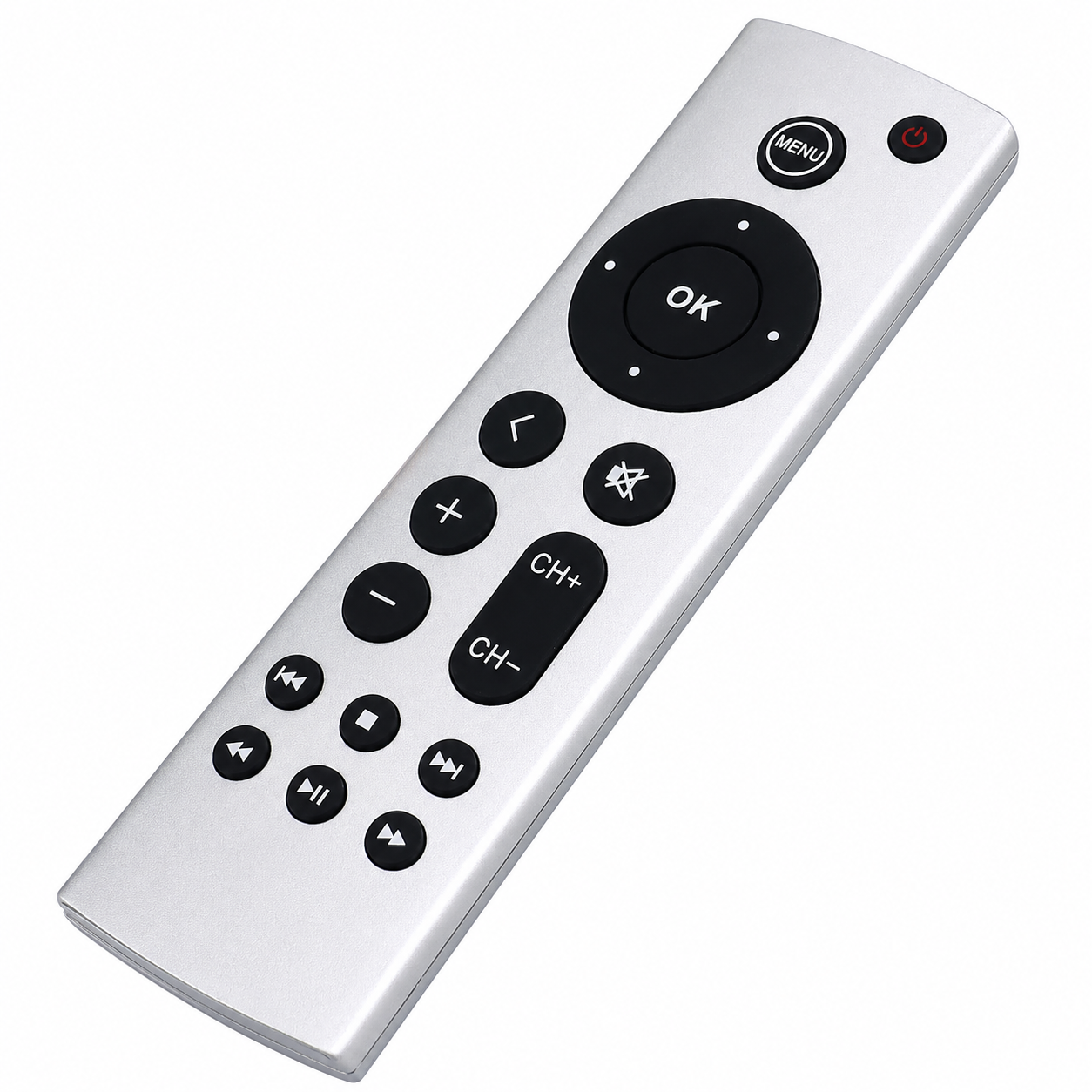 Apple Remote Control Replacement for Apple TV 4K, Apple TV HD and Apple TV 1st, 2nd, 3rd & 4th Gen, Fits A2169, A1842, A1625, A1427, A1469, A1378, A1218 IR