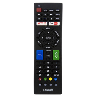 Sharp Universal TV Remote Replacement Control For Smart LED/LCD Sharp Wireless TV