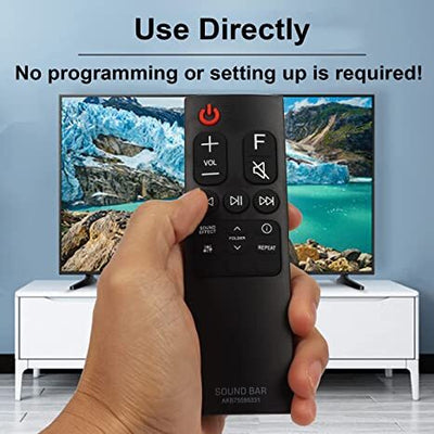 Remote Control LG Sound Bar AKB75595331 Replacement Remote
