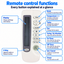 Samsung Air Conditioner Remote Replacement ARC-410 ARC-411 ARH-401 ARH-403 Remote AC Control