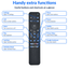 Sony RMF-TX800P Remote Control for Sony 4K Smart TV Voice Control Netflix