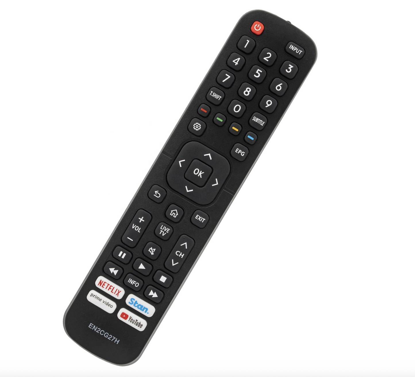 EN2CG27H Hisense Remote Control Universal TV With NETFLIX Prime YouTube 43S4 49S4 50S5 50R5