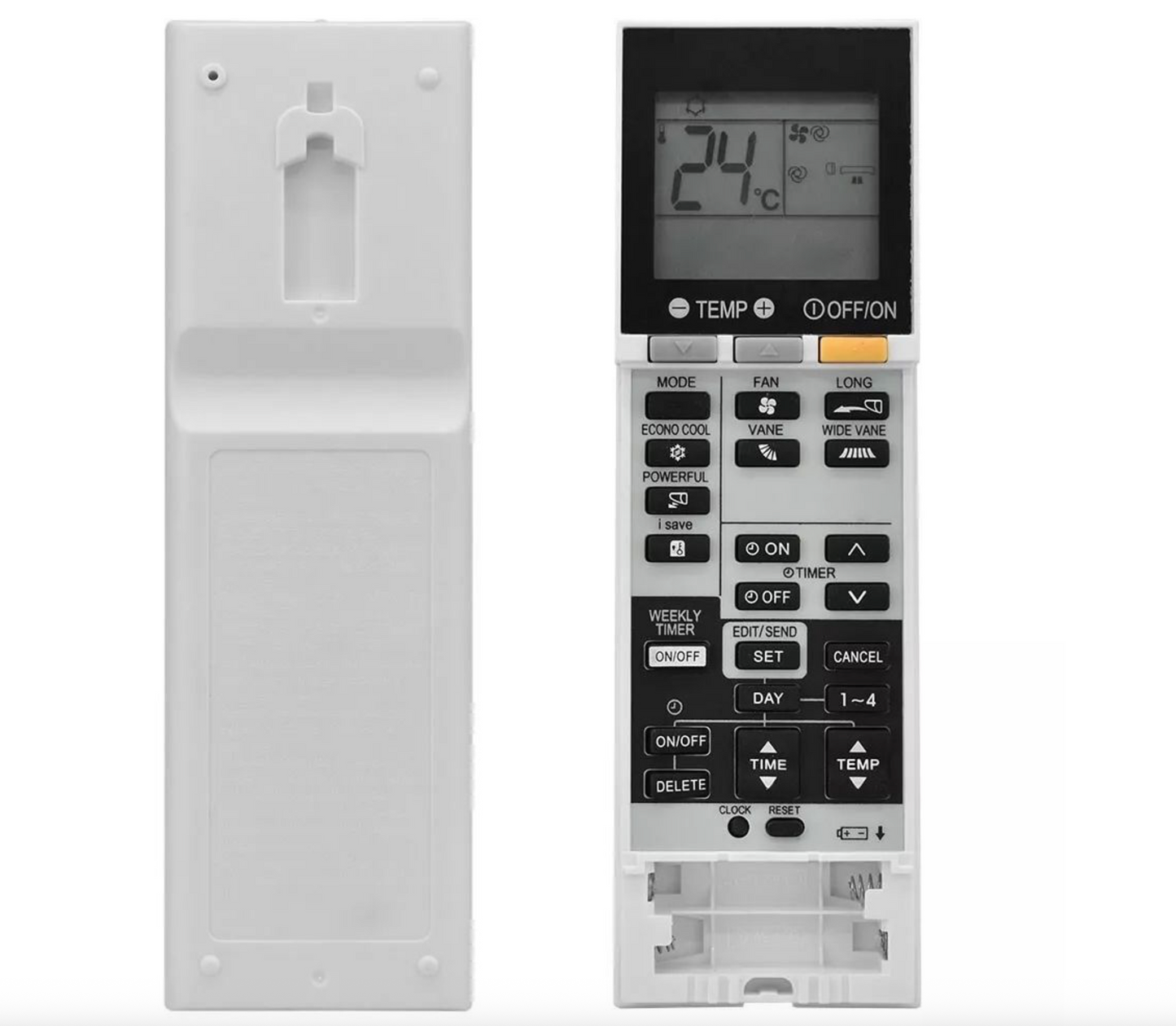 Mitsubishi Air Conditioning Remote Control SG18D Universal Replacement For AC Mitsubishi Electric E12J61426 SG13A SG20B SG15H TPKFYP004LM140A TPKFYP006LM140A