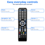 RC1994925 TCL TV Remote Control Replacement RC1994920 RC1994906 LED/LCD TV