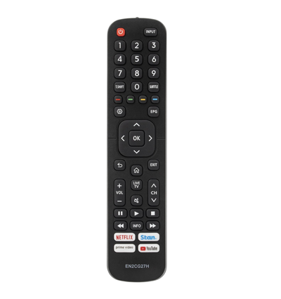 EN2CG27H Hisense Remote Control Universal TV With NETFLIX Prime YouTube 43S4 49S4 50S5 50R5