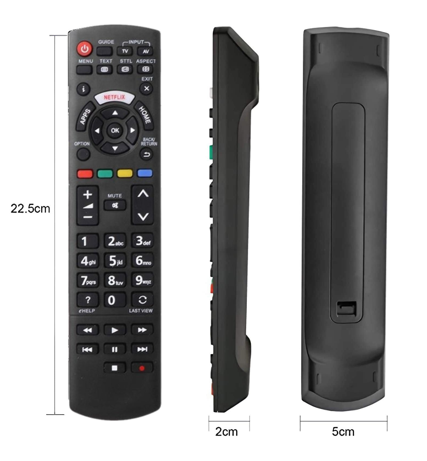 Panasonic Universal TV Remote Replacement For Panasonic LED Smart TV