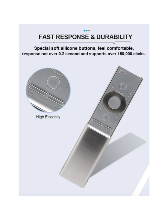 RM-J1300 Voice Remote Control for Samsung Smart QLED QLED UHD 4K 3D TV Q7 Q8 Q9FN BN59-01270A BN59-01300J BN59-01274A