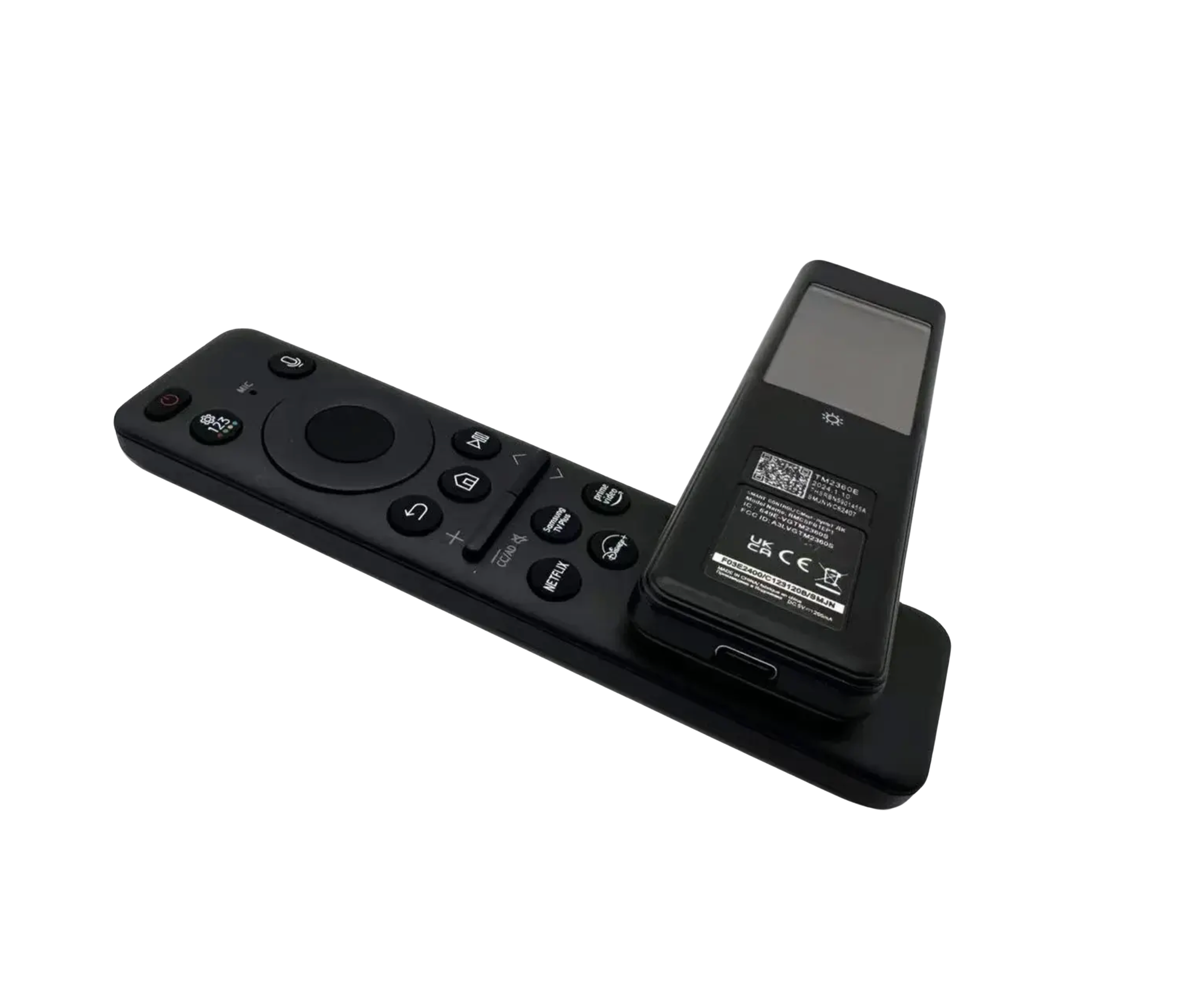 Solar Cell Remote BN59-01455A Samsung Solar Cell Remote Control Voice TV TM2360E Q90D QN ...